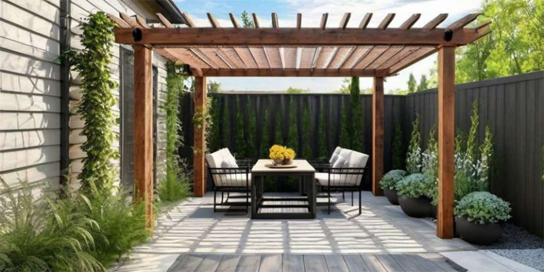 Pérgolas de madera y pérgolas metálicas: comparativa, ventajas y tipos para tu hogar